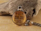 BEA04 - Let Your Soul Shine Two Sided Necklace