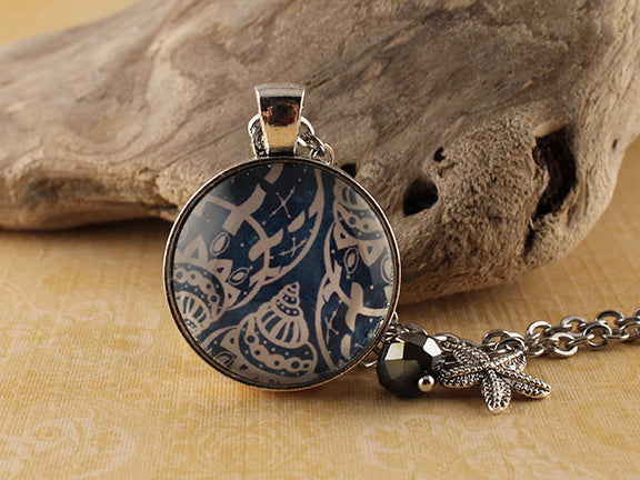 BEA05 - Take Me to the Ocean Two Sided Necklace