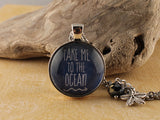 BEA05 - Take Me to the Ocean Two Sided Necklace