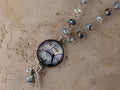 BEAD01- Be Free Butterfly Beaded Necklace