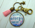 Killin' It Every Damn Day Bronze Keychain