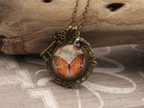 BUT01 - Follow Your Dream Vintage Two Sided Necklace