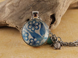 COR01 - Dreams are Made of Sand & Sea Two Sided Necklace