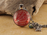 COR05 - Let your Currents Guide your Heart Two Sided Necklace