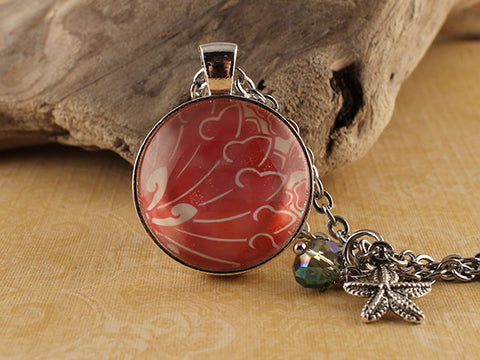 COR05 - Let your Currents Guide your Heart Two Sided Necklace
