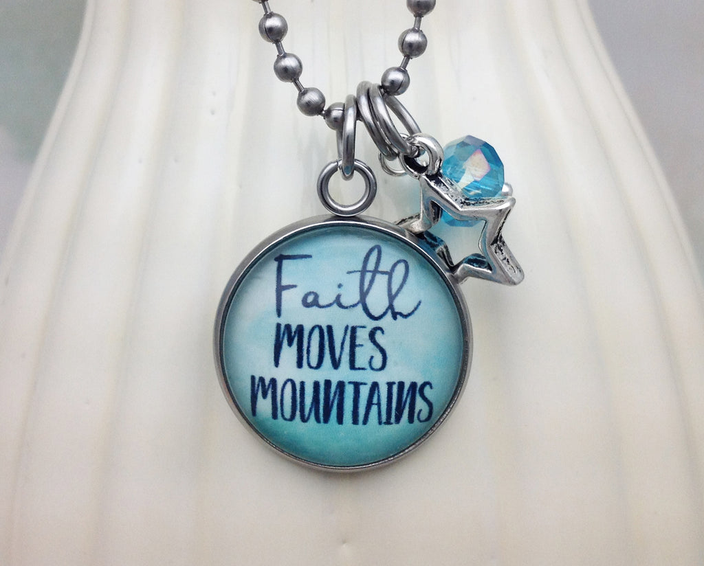 Faith Moves Mountains Necklace
