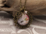 DRA06 - Embrace Life Two Sided Vintage Necklace