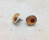 Sunflower Post Earrings