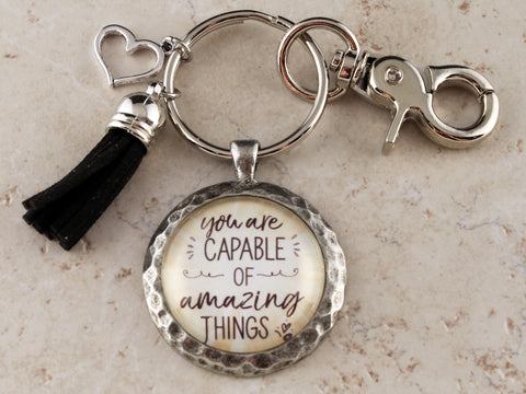 KEY11 - You Are Capable of Amazing Things Keychain