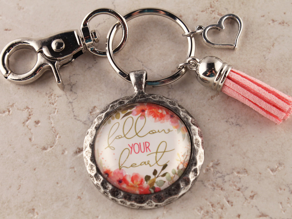 KEY21 - Follow Your Heart Keychain