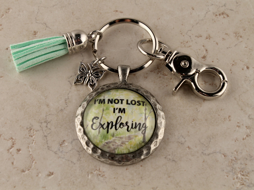 KEY28 - I'm Not Lost I'm Exploring Keychain
