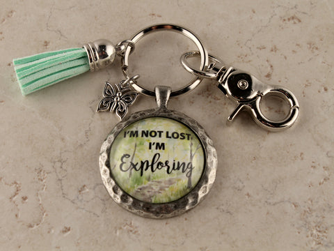 KEY28 - I'm Not Lost I'm Exploring Keychain