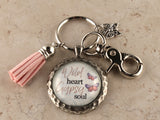 KEY32 - Wild Heart Gypsy Soul Keychain
