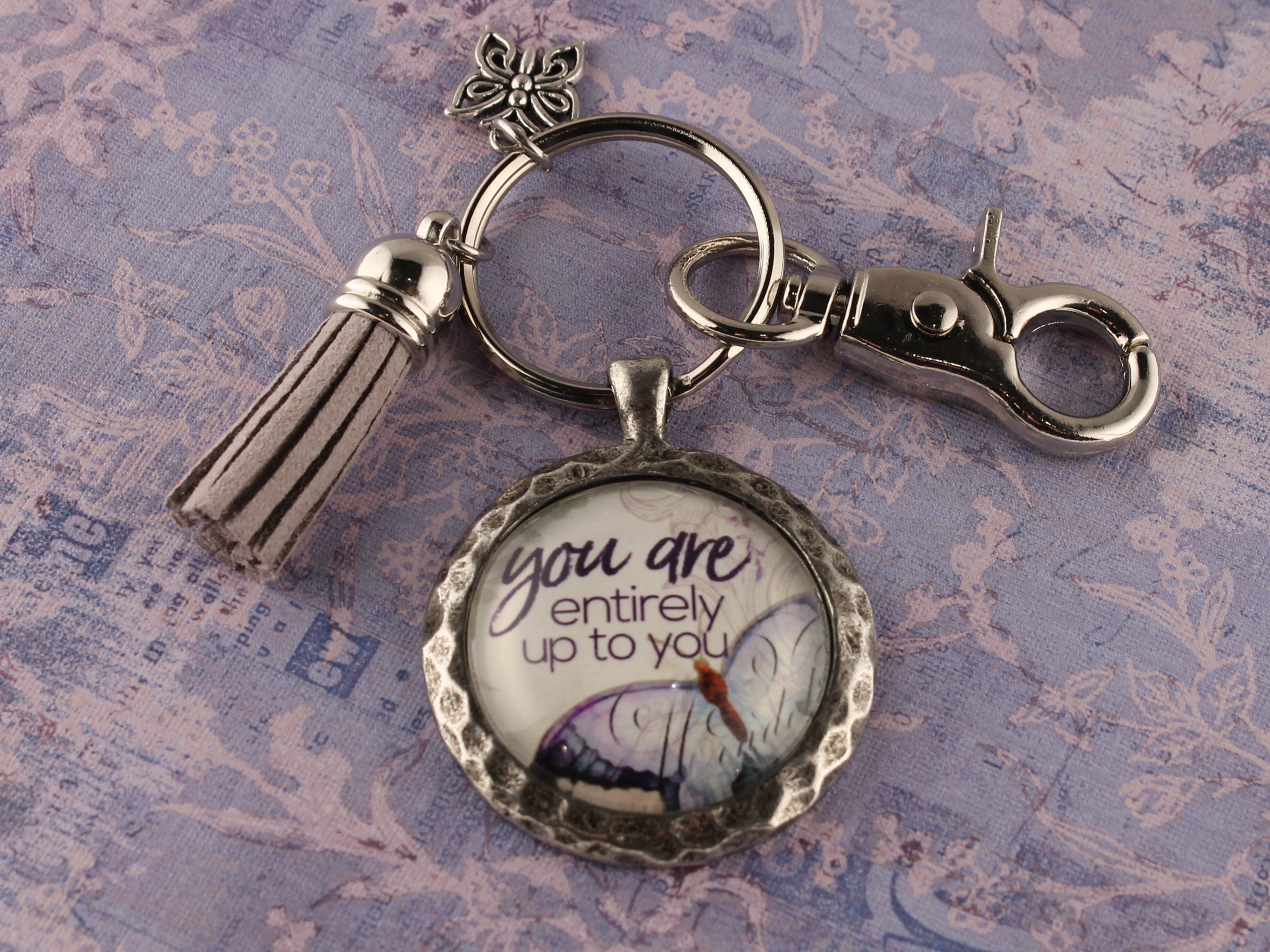 KEY41- You Are Entirely Up to You Keychain