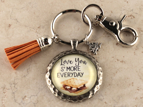 KEY48- Love You S'more Everyday Keychain
