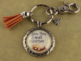 KEY48- Love You S'more Everyday Keychain