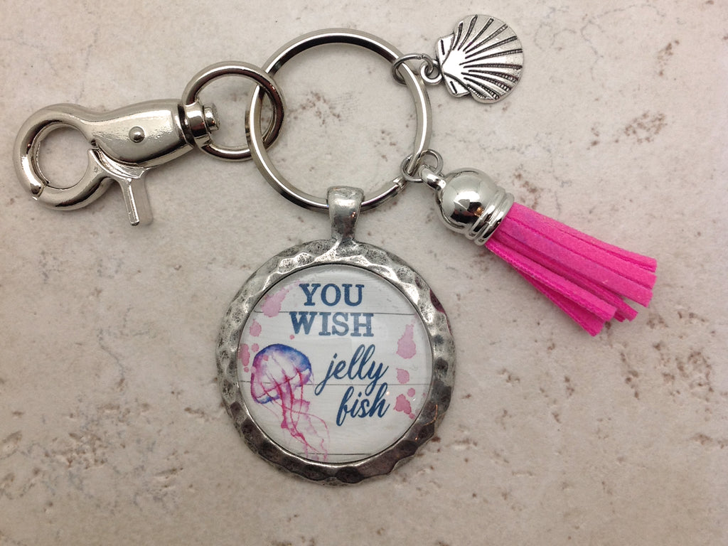 KEY51 - You Wish Jellyfish Keychain