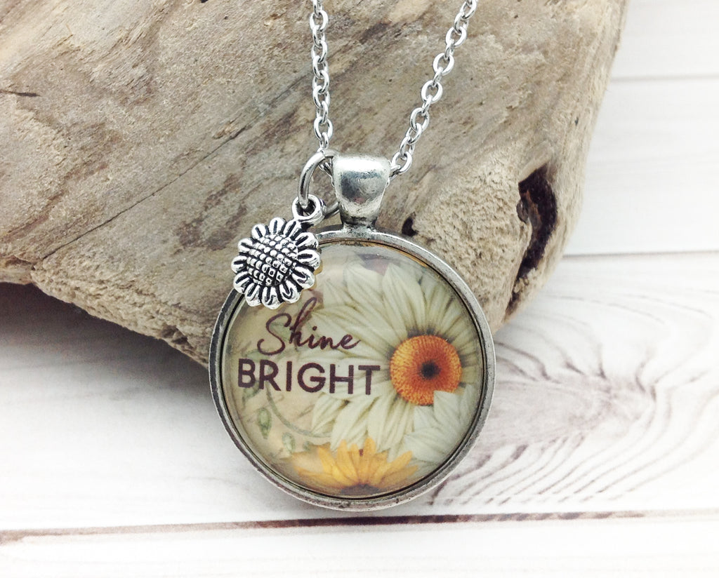 Shine Bright Pewter Necklace