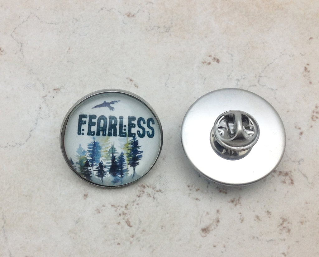 FEARLESS Stainless Steel Pin