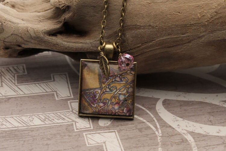 Adventure Awaits Two Sided Necklace